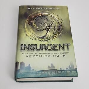 Insurgent (Divergent Series # 2) by Veronica Roth Sci-Fi Thriller Hardcover Book